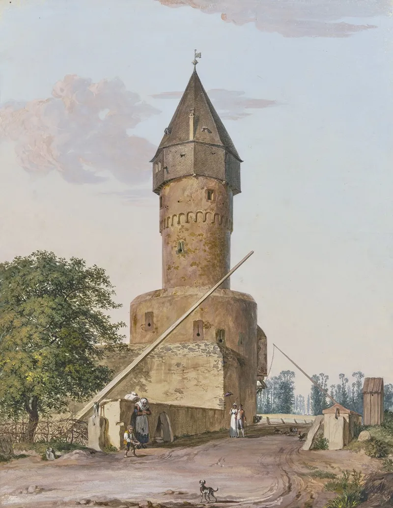 Die Bockenheimer Warte Zu Frankfurt Am Main