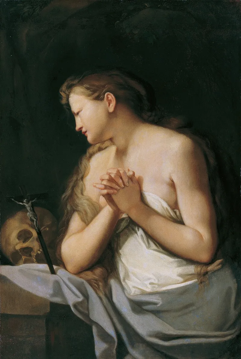 Die Busende Heilige Maria Magdalena Wall Art by Franz Carl Remp - High-Resolution Digital Print