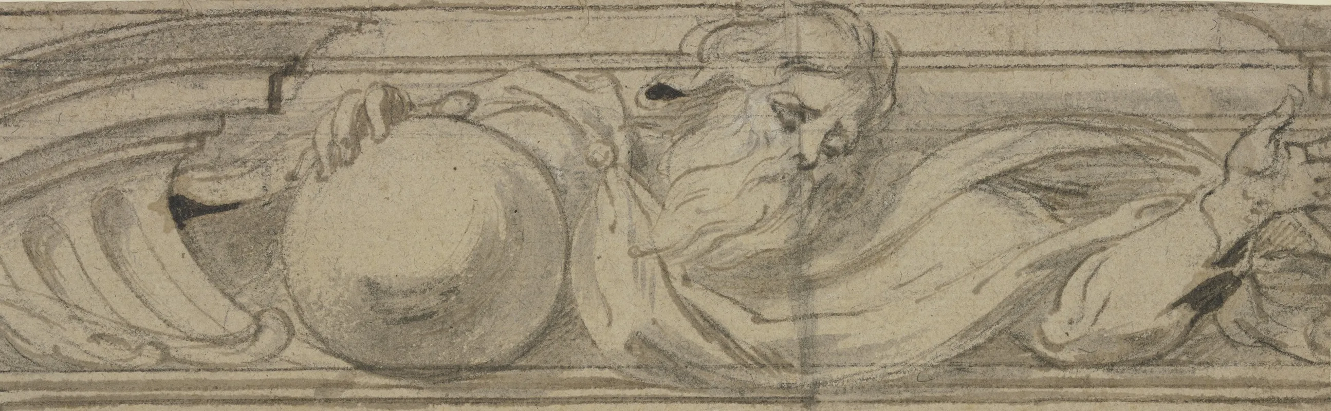 Die Darstellung Gottvaters Auf Einem Sprenggiebel Wall Art by Gaspar de Crayer - High-Resolution Digital Print