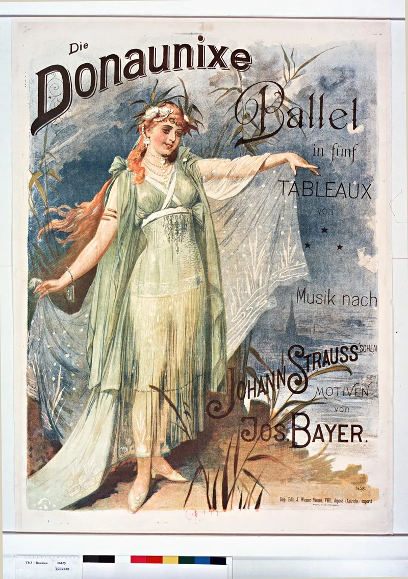Die Donaunixe Ballet In Funf Tableaux Wall Art by Anonymous - High-Resolution Digital Print