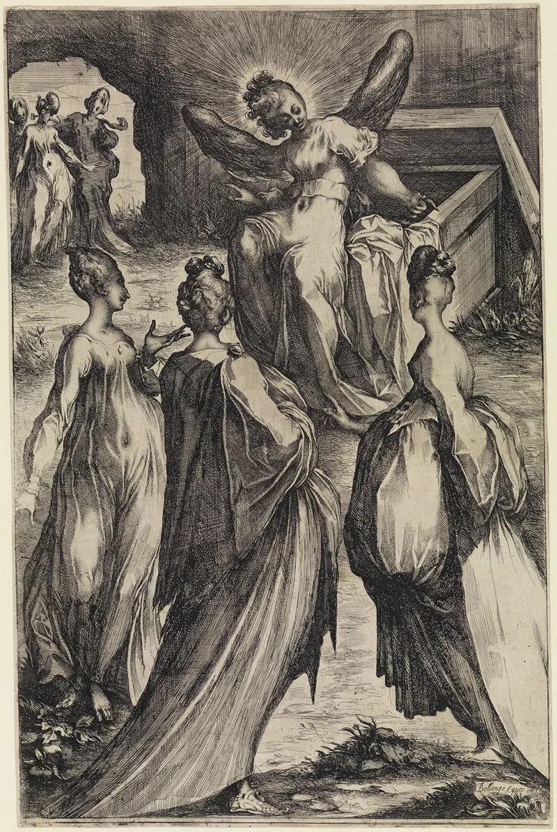 Die Drei Marien Am Grabe Christi