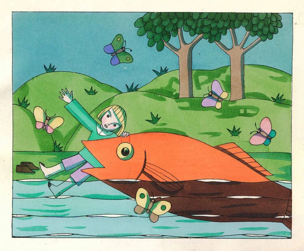 Die Fischreise Pl 12 Wall Art by Tom Seidmann-Freud - High-Resolution Digital Print