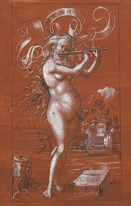 Die Flotenspielerin