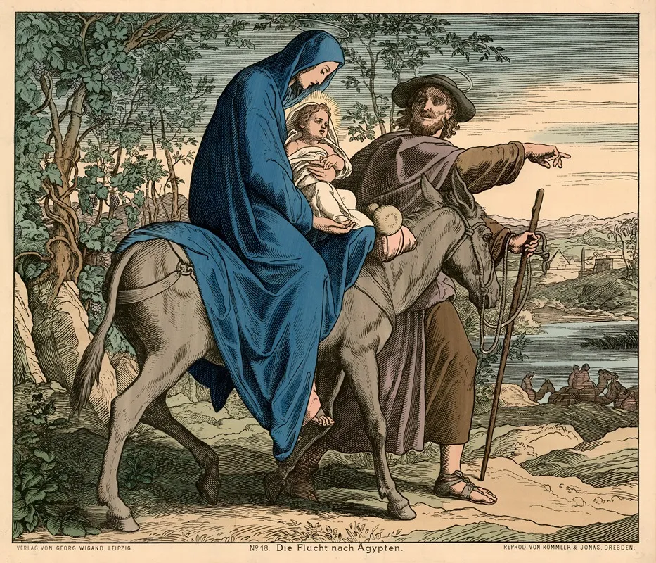 Die Flucht Nach Agypten The Flight To Egypt