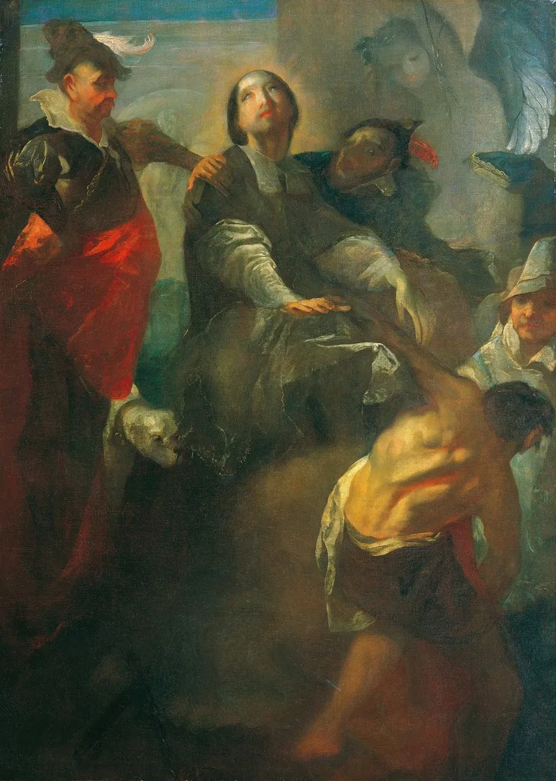 Die Gefangennahme Des Heiligen Johannes Von Nepomuk Wall Art by Franz Anton Maulbertsch - High-Resolution Digital Print