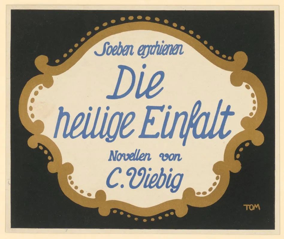 Die Heilige Einfalt Novellen Von C Viebig