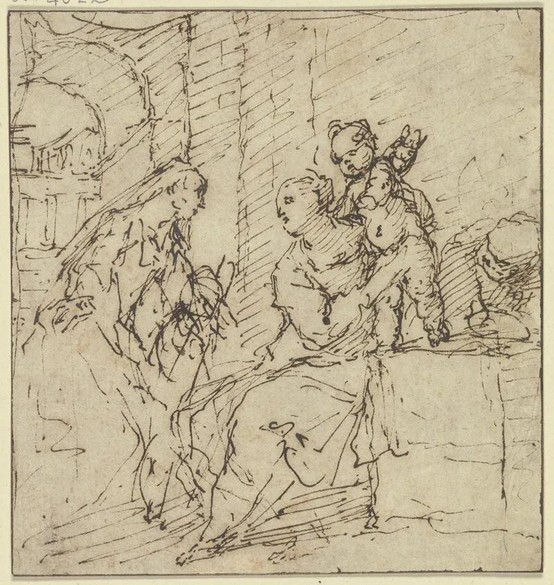 Die Heilige Familie Mit Der Heiligen Katharina