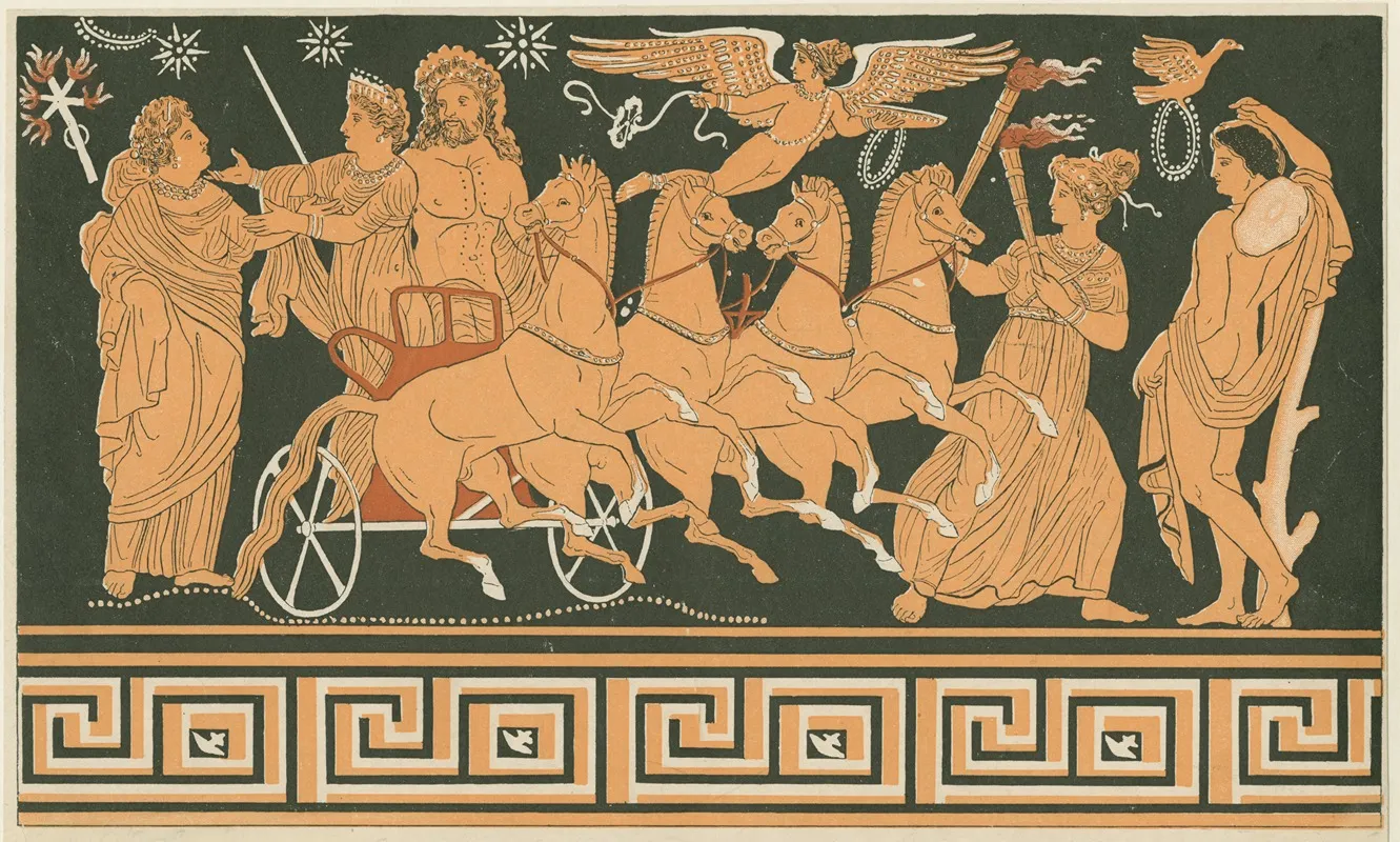 Die Hinabfuhrung Der Persephone In Die Unterwelt Abschied Von Der Mutter