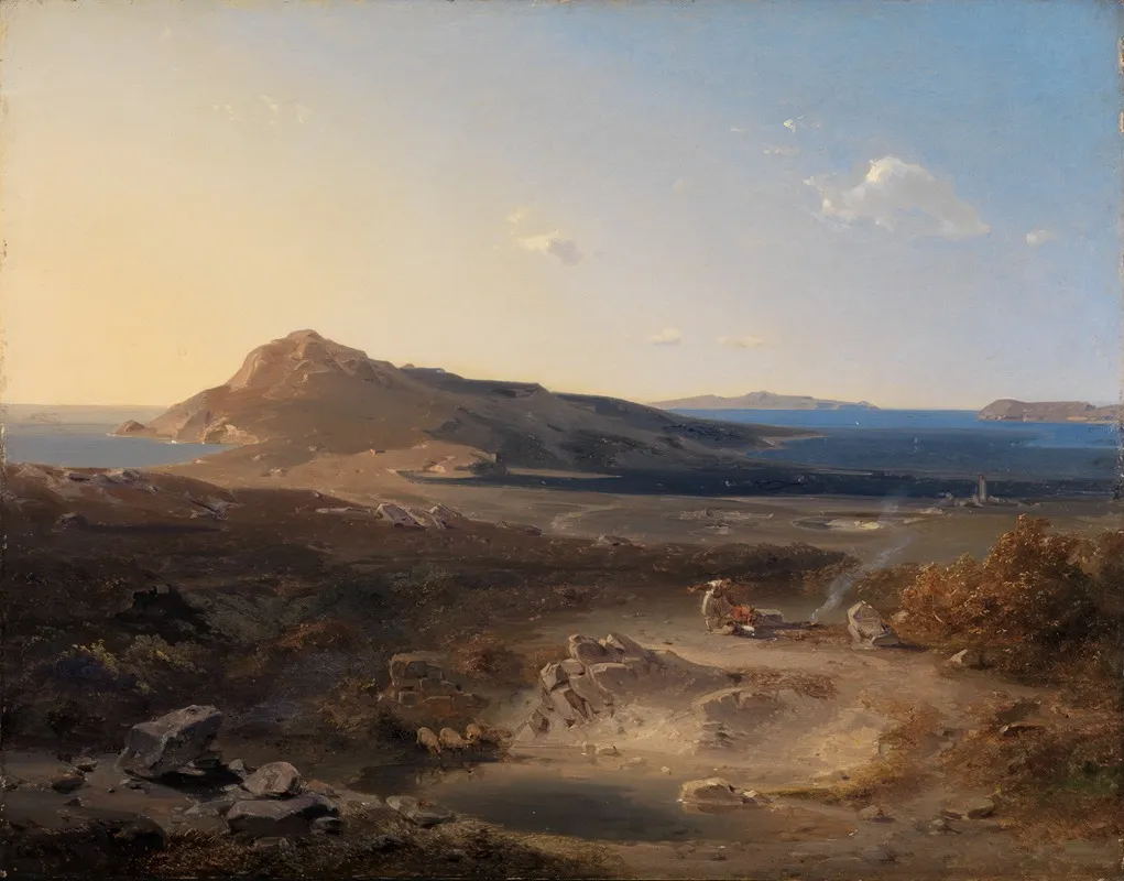 Die Insel Delos Wall Art by Carl Rottmann - High-Resolution Digital Print