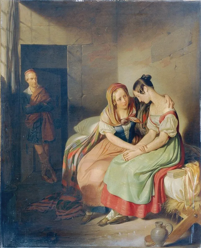 Die Lilie Von St Leonhard Wall Art by Wilhelm August Rieder - High-Resolution Digital Print