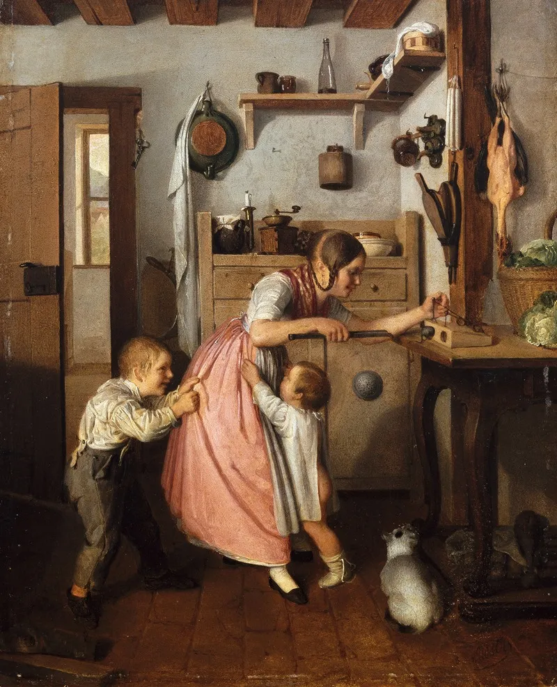 Die Mausefalle Wall Art by Ernst Christian Moser - High-Resolution Digital Print