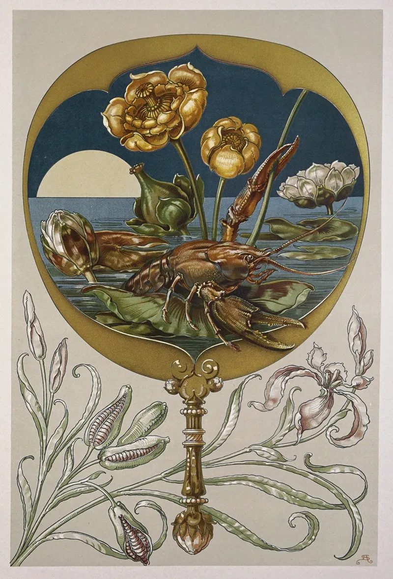 Die Pflanze In Kunst Und Gewerbe Pl 001