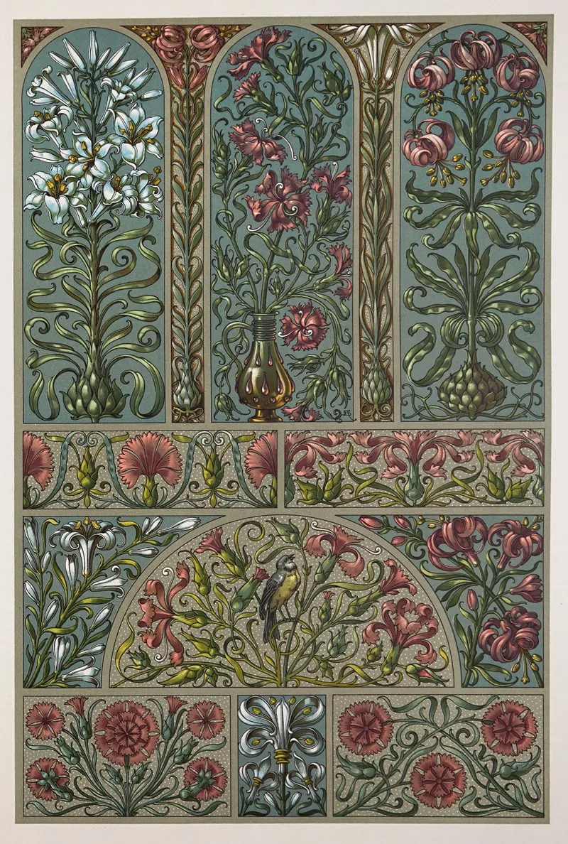 Die Pflanze In Kunst Und Gewerbe Pl 004