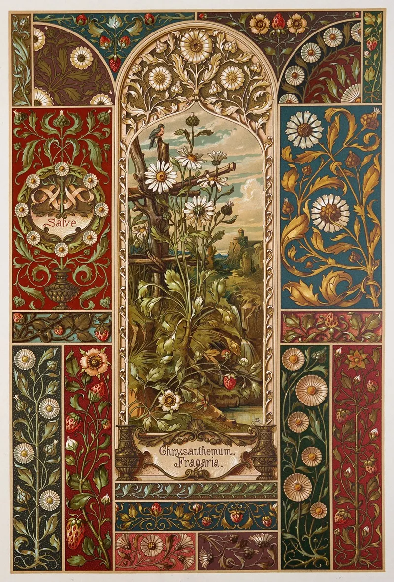 Die Pflanze In Kunst Und Gewerbe Pl 005