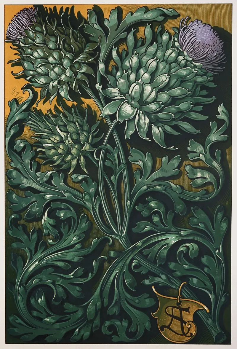 Die Pflanze In Kunst Und Gewerbe Pl 006