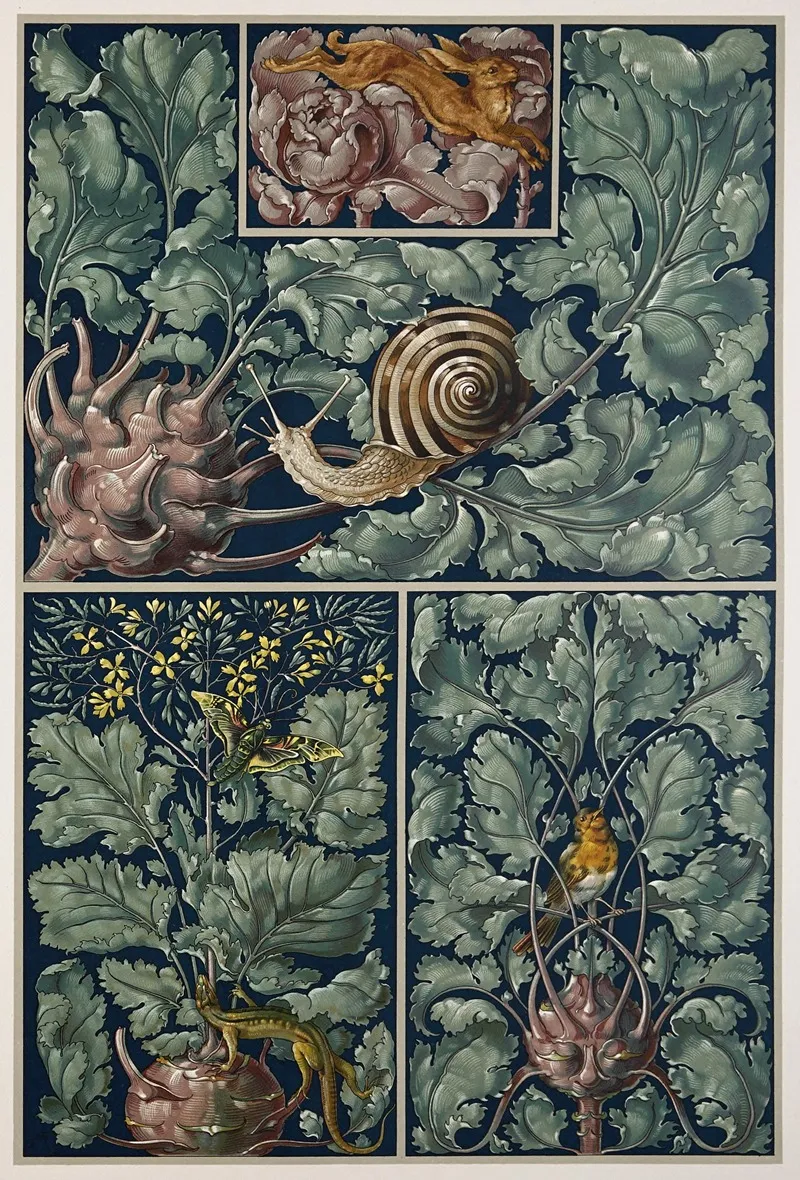 Die Pflanze In Kunst Und Gewerbe Pl 007