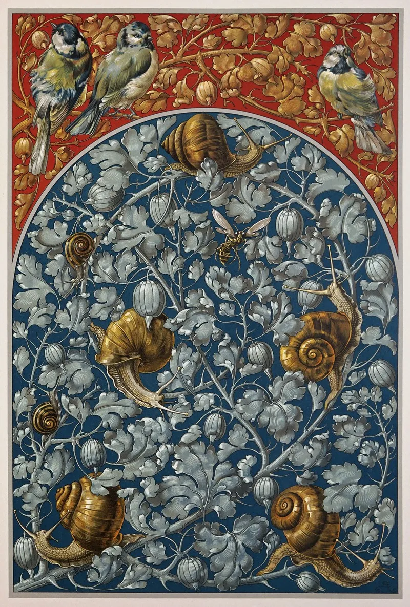 Die Pflanze In Kunst Und Gewerbe Pl 008