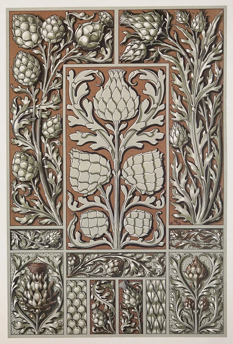 Die Pflanze In Kunst Und Gewerbe Pl 010