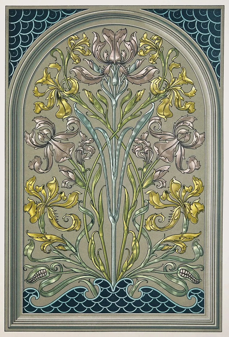 Die Pflanze In Kunst Und Gewerbe Pl 011