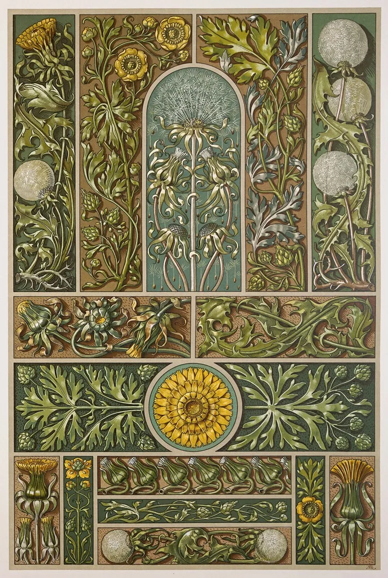 Die Pflanze In Kunst Und Gewerbe Pl 013
