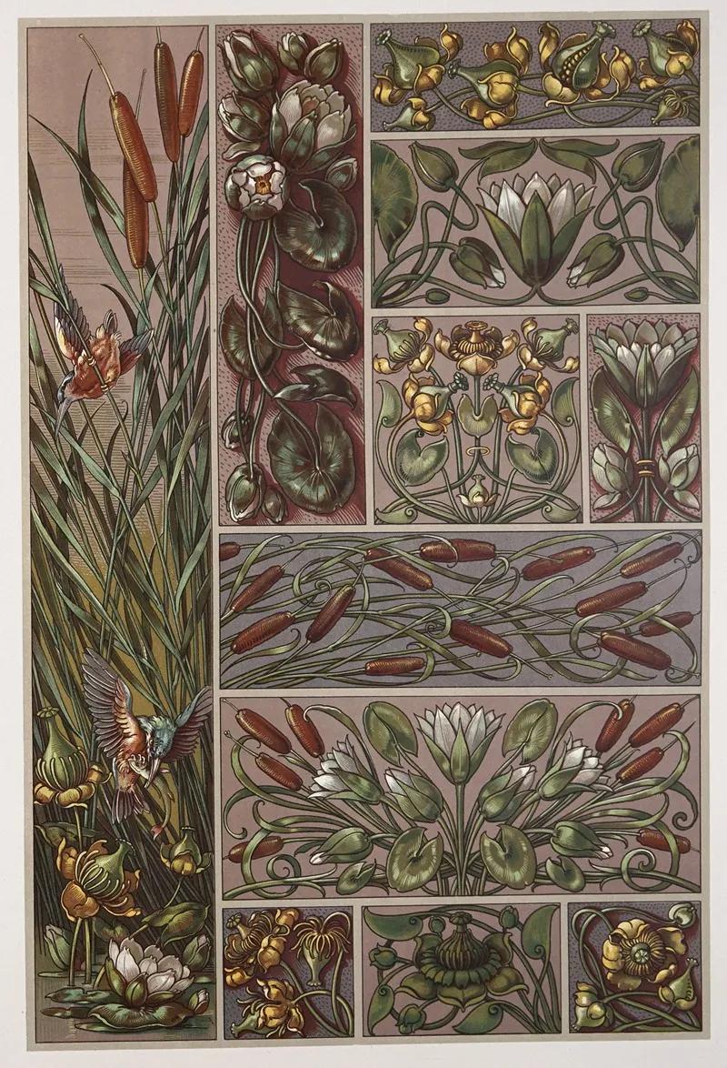 Die Pflanze In Kunst Und Gewerbe Pl 016