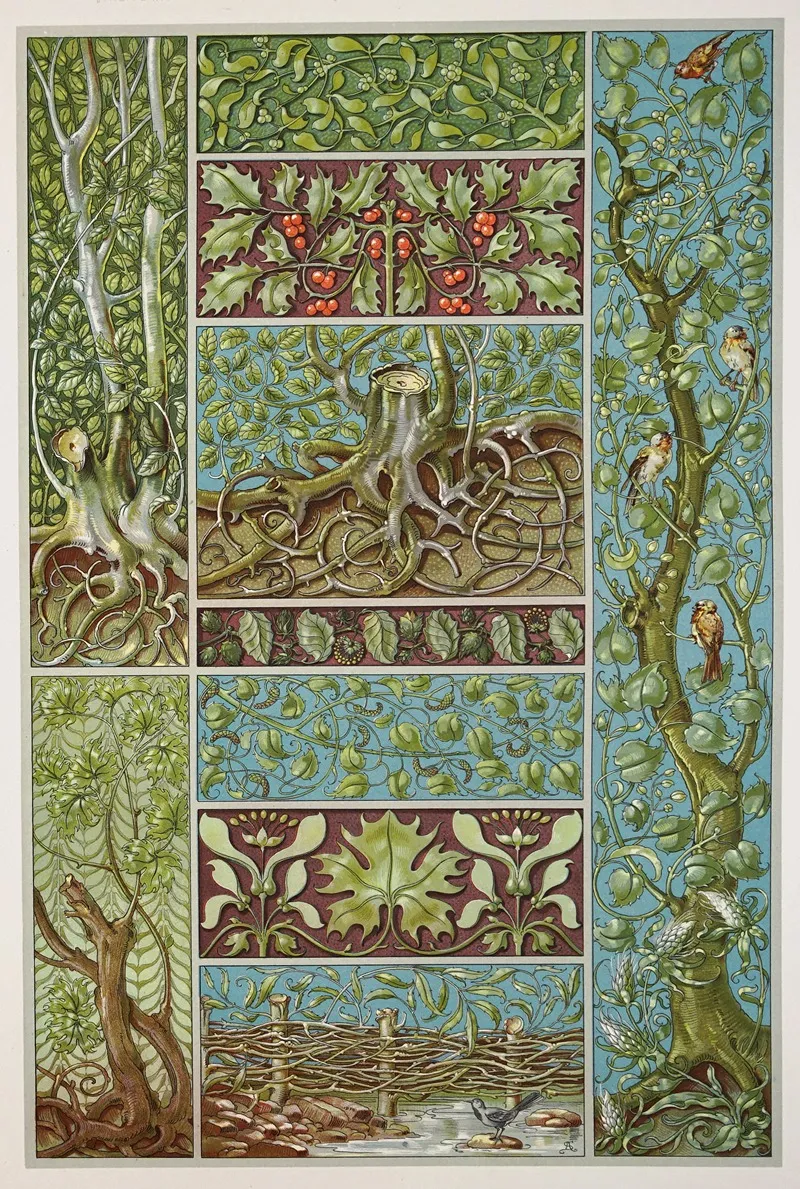 Die Pflanze In Kunst Und Gewerbe Pl 018