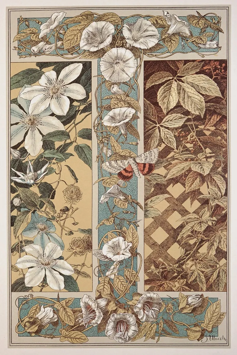 Die Pflanze In Kunst Und Gewerbe Pl 019