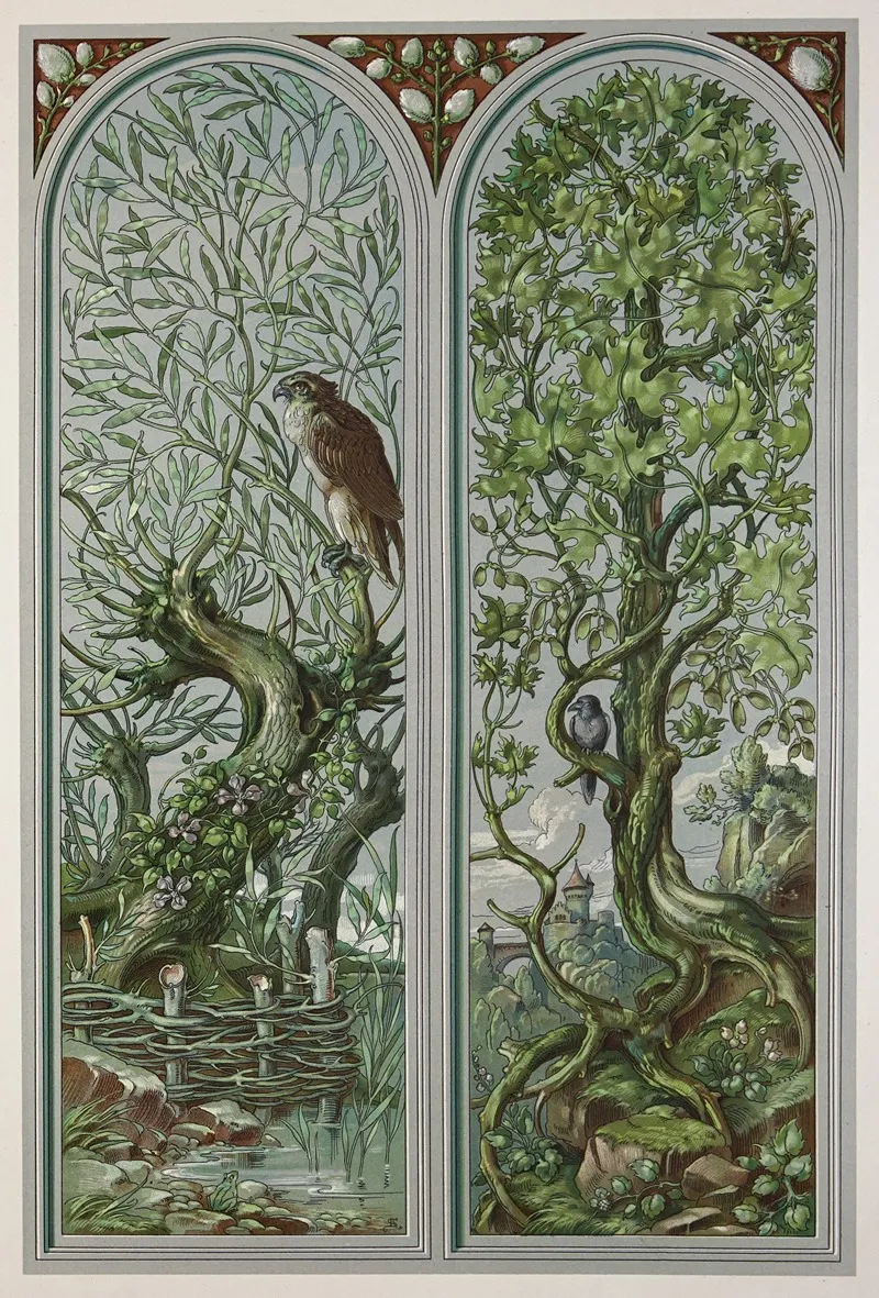 Die Pflanze In Kunst Und Gewerbe Pl 021
