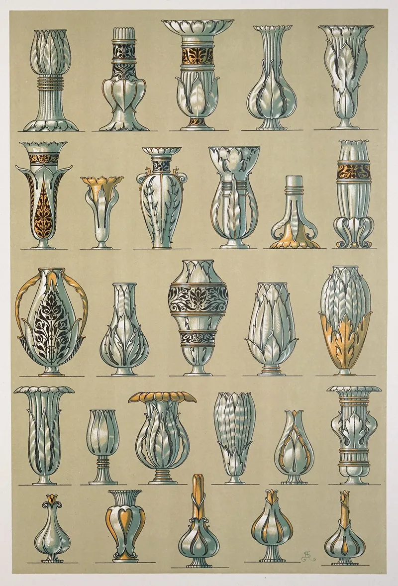 Die Pflanze In Kunst Und Gewerbe Pl 029