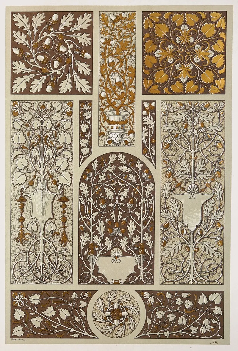 Die Pflanze In Kunst Und Gewerbe Pl 032