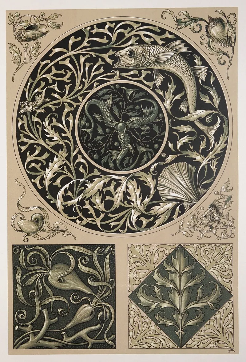 Die Pflanze In Kunst Und Gewerbe Pl 036