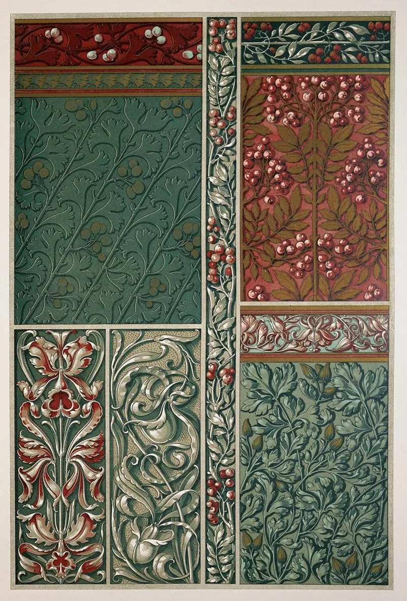Die Pflanze In Kunst Und Gewerbe Pl 038