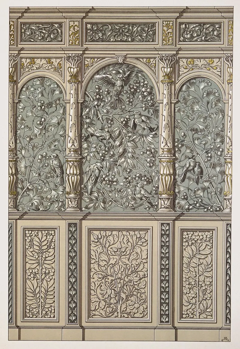 Die Pflanze In Kunst Und Gewerbe Pl 039