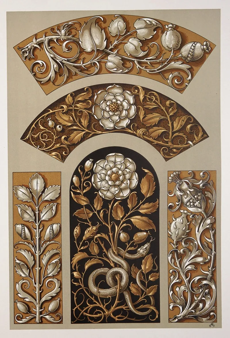 Die Pflanze In Kunst Und Gewerbe Pl 043