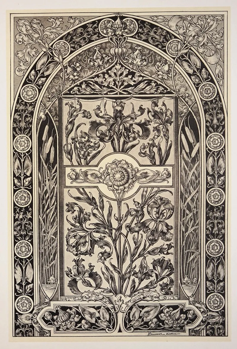 Die Pflanze In Kunst Und Gewerbe Pl 044