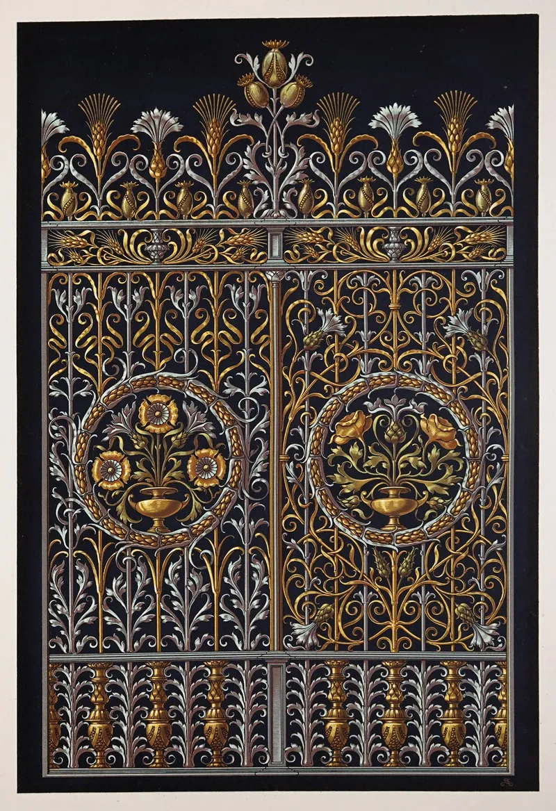 Die Pflanze In Kunst Und Gewerbe Pl 050