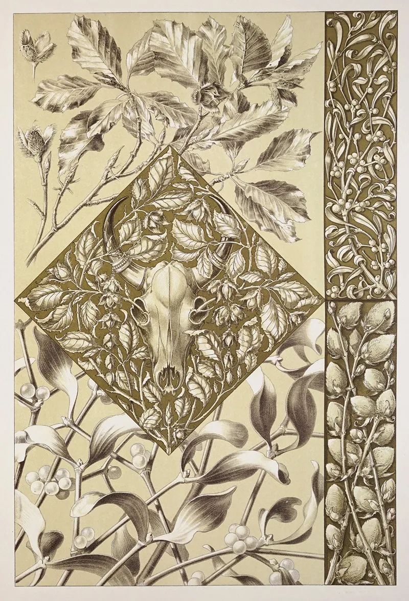 Die Pflanze In Kunst Und Gewerbe Pl 053