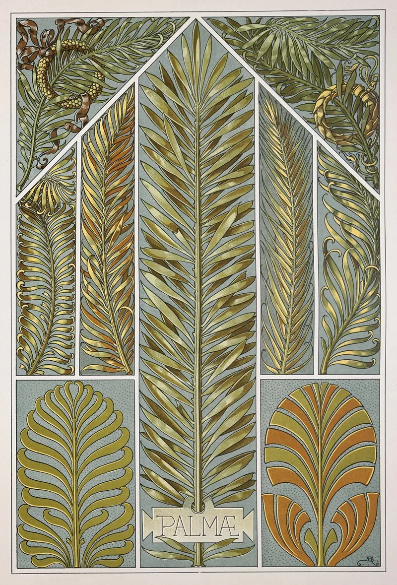 Die Pflanze In Kunst Und Gewerbe Pl 055