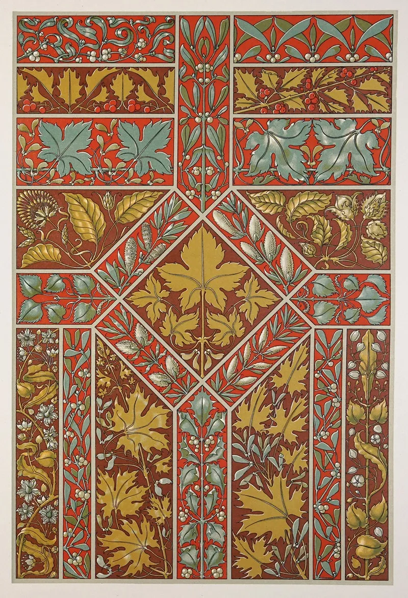 Die Pflanze In Kunst Und Gewerbe Pl 056