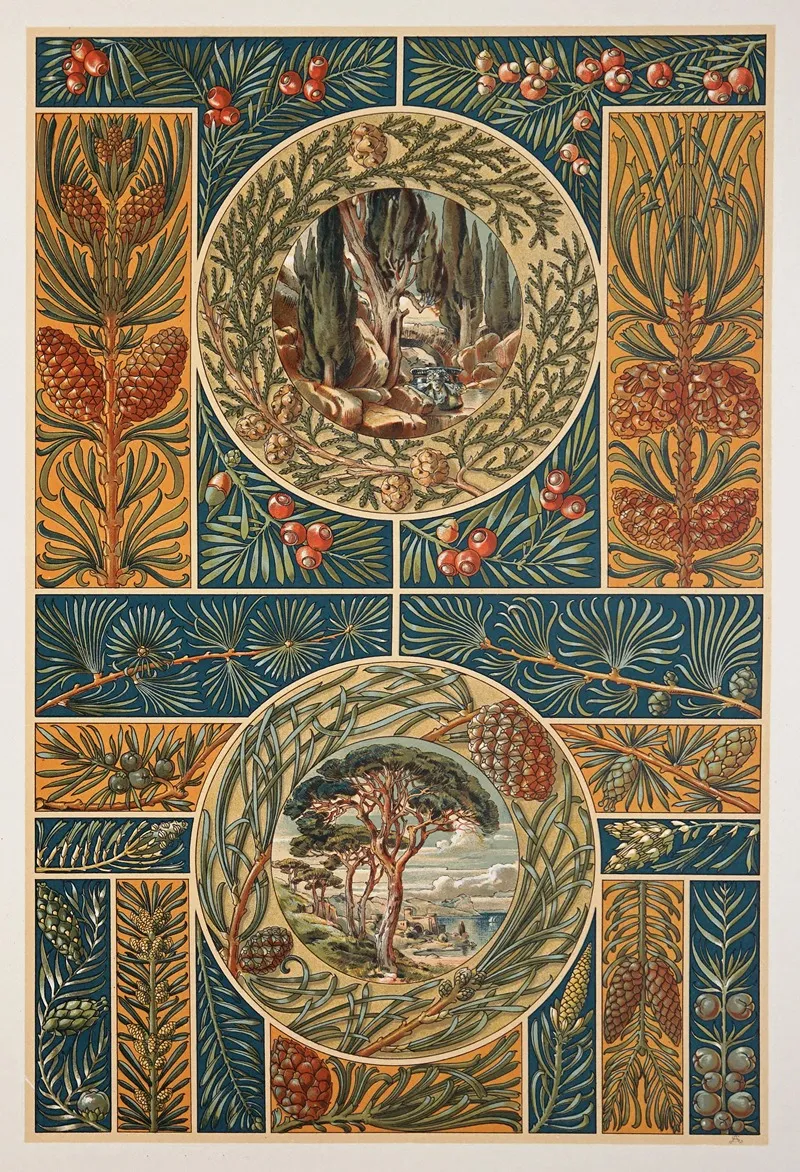 Die Pflanze In Kunst Und Gewerbe Pl 057