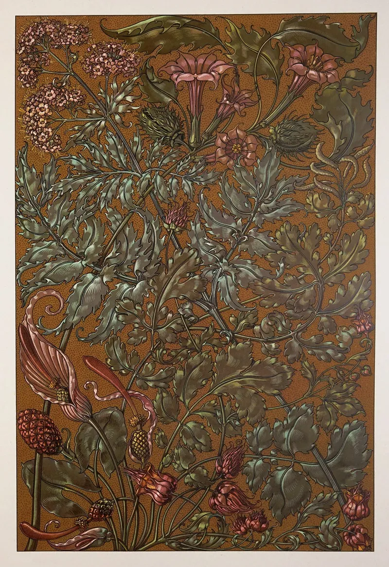 Die Pflanze In Kunst Und Gewerbe Pl 061
