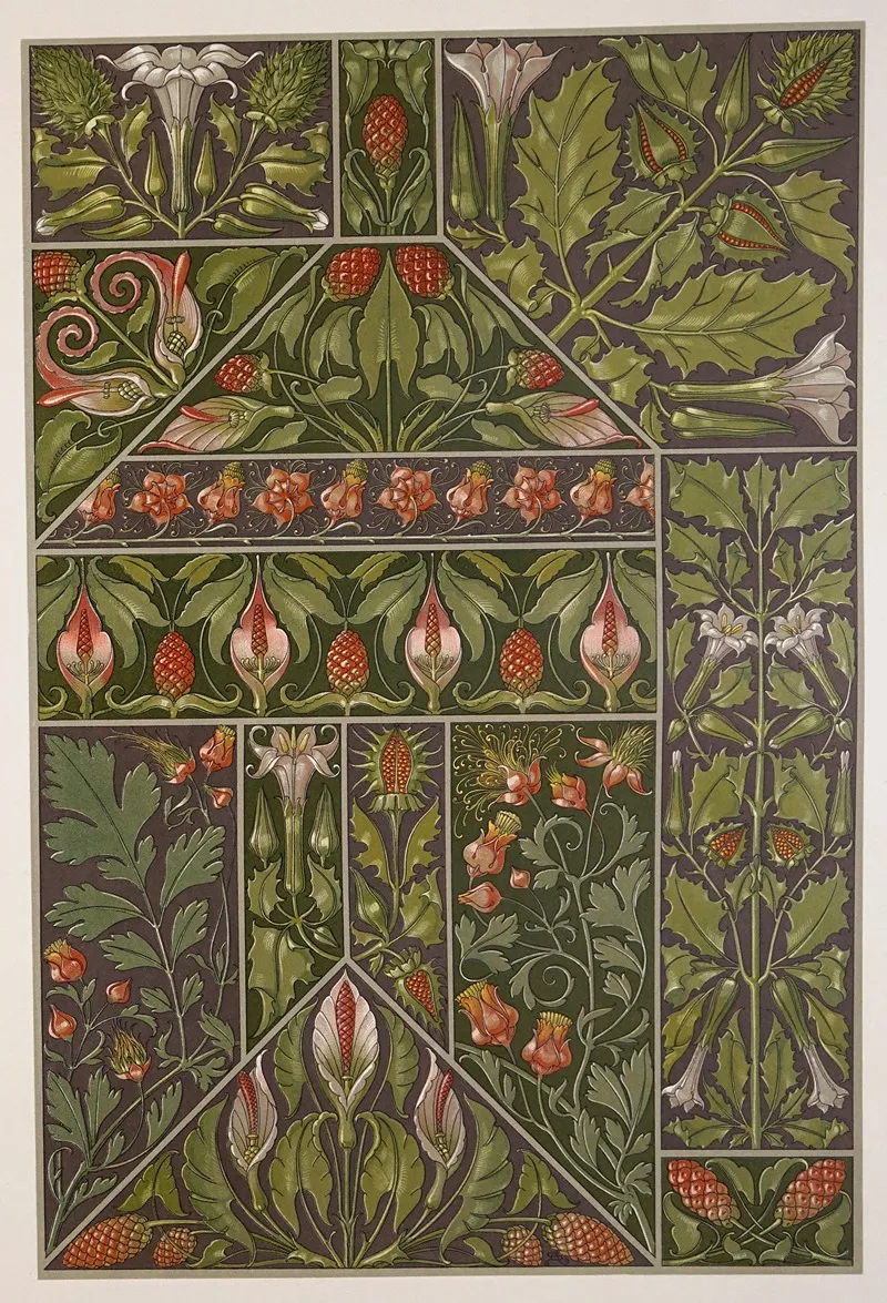 Die Pflanze In Kunst Und Gewerbe Pl 062