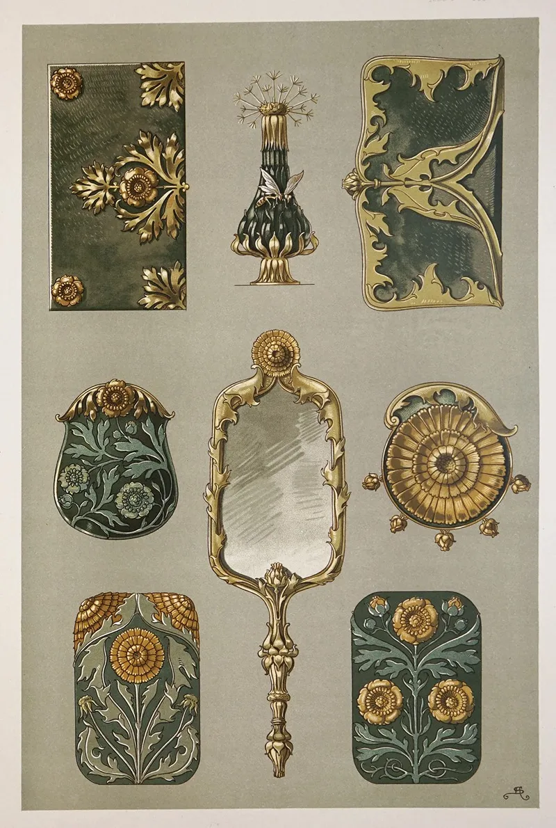 Die Pflanze In Kunst Und Gewerbe Pl 064