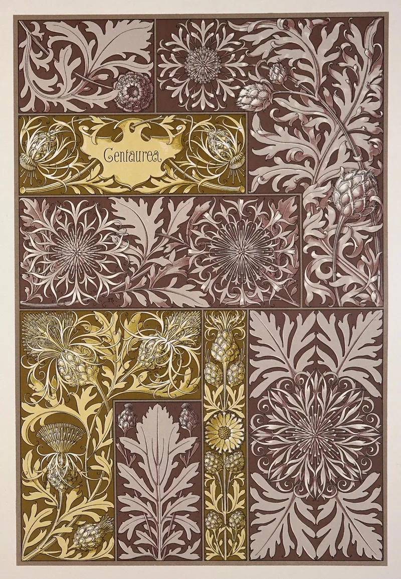 Die Pflanze In Kunst Und Gewerbe Pl 066