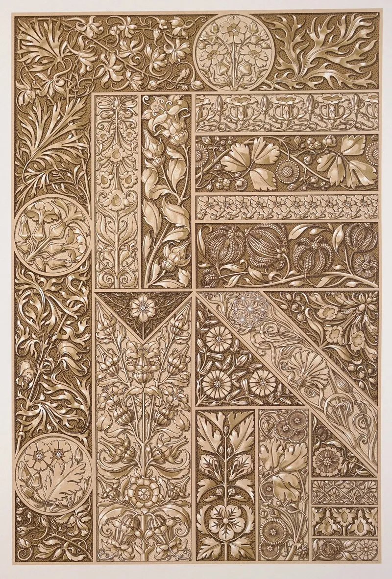 Die Pflanze In Kunst Und Gewerbe Pl 070