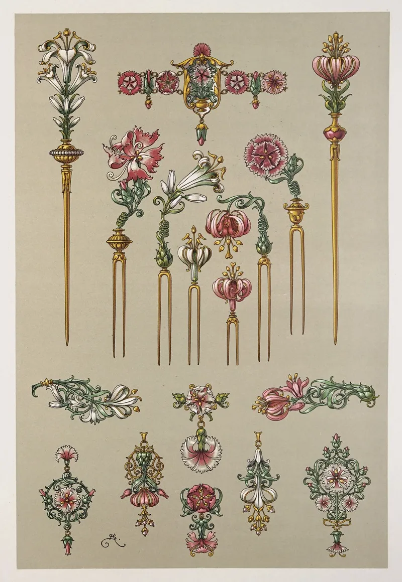 Die Pflanze In Kunst Und Gewerbe Pl 072