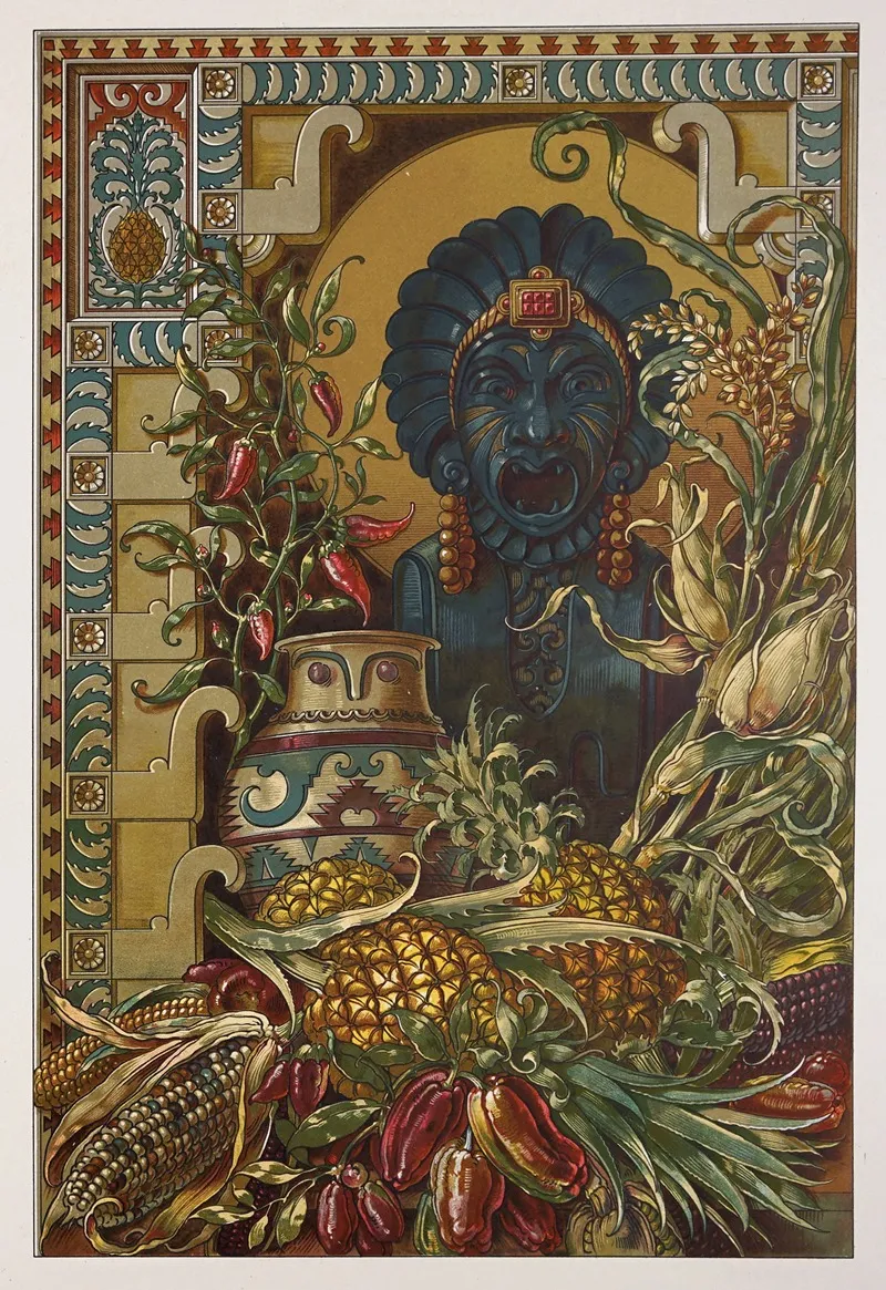 Die Pflanze In Kunst Und Gewerbe Pl 073