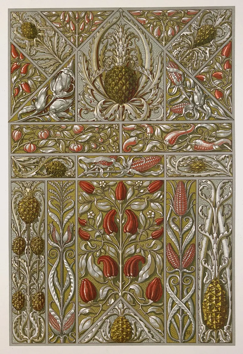 Die Pflanze In Kunst Und Gewerbe Pl 074
