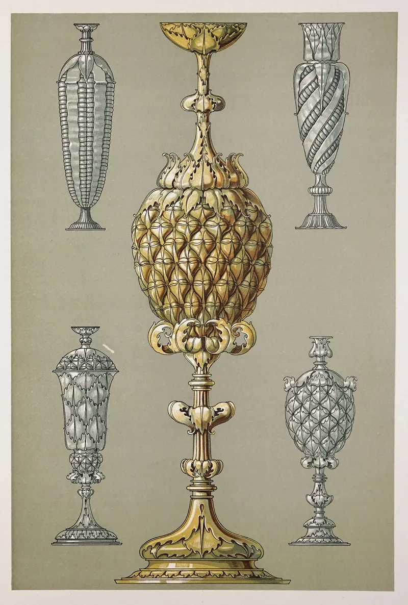 Die Pflanze In Kunst Und Gewerbe Pl 075