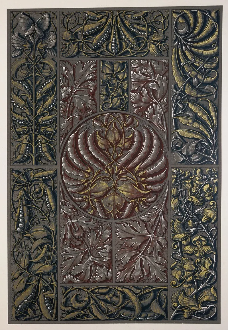 Die Pflanze In Kunst Und Gewerbe Pl 081